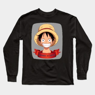 luffy sang pelaut Long Sleeve T-Shirt